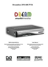 dreambox manual svenska